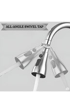 360° Flexible Faucet Extender with 3 Spray Modes for Kitchen Sink