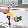Stainless Steel Adjustable Sink Caddy — Draining Faucet Clamp