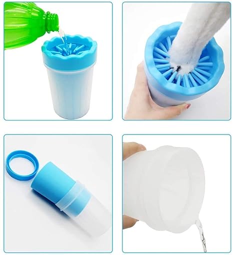 Dog Paw Cleaner Cup | Portable Silicone Paw Washer (Small)