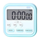 Digital Study & Kitchen Timer with LCD Screen, Alarm & Stopwatch
