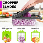 14-in-1 Multipurpose Vegetable & Fruit Chopper with Grater