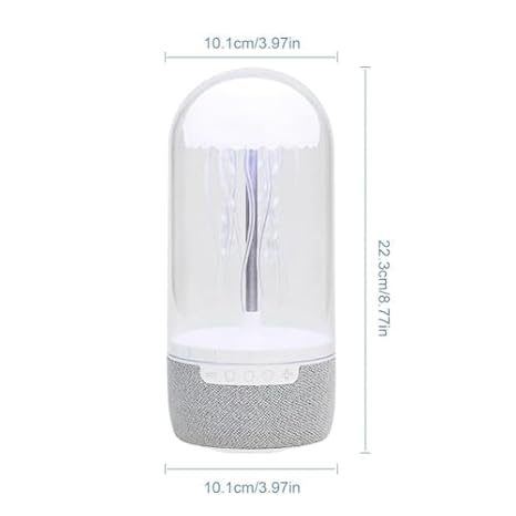 Jellyfish Bluetooth Speaker LED Night Light Mood Lamp