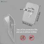 1 Pcs Heavy Duty Adhesive Wall Hooks for Photo Frames | No Drill