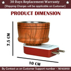 Sheesham Wood Electric Kapoor Dani & Aroma Oil Diffuser Burner